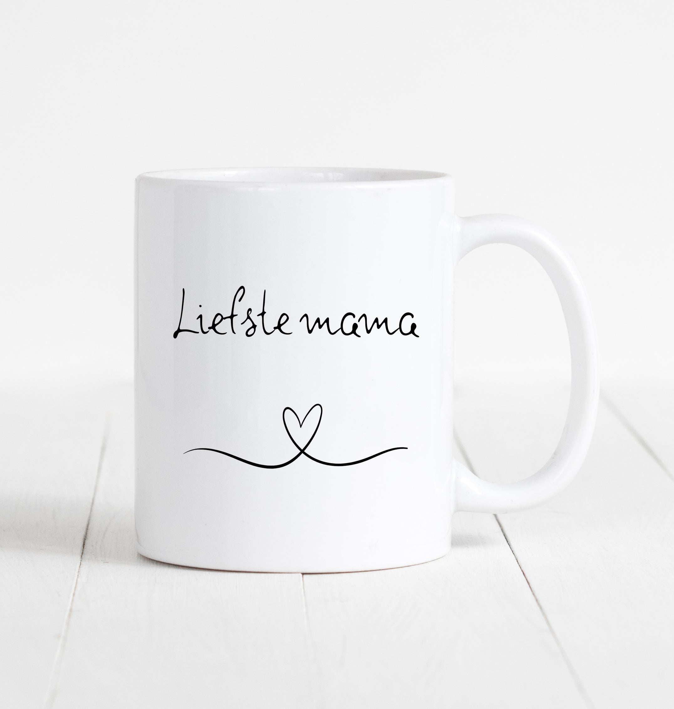 mok met tekst liefste mama
