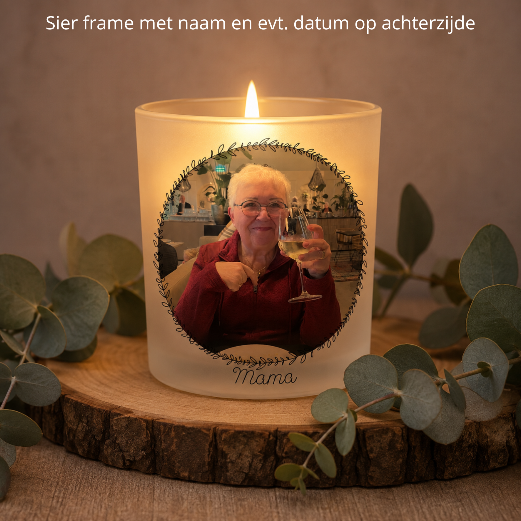 Waxinelichthouder dierbaren