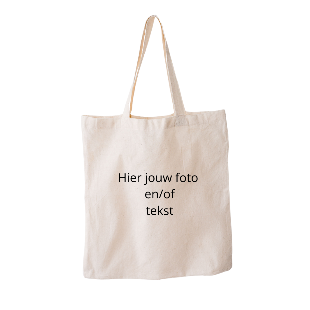 Tas met eigen opdruk