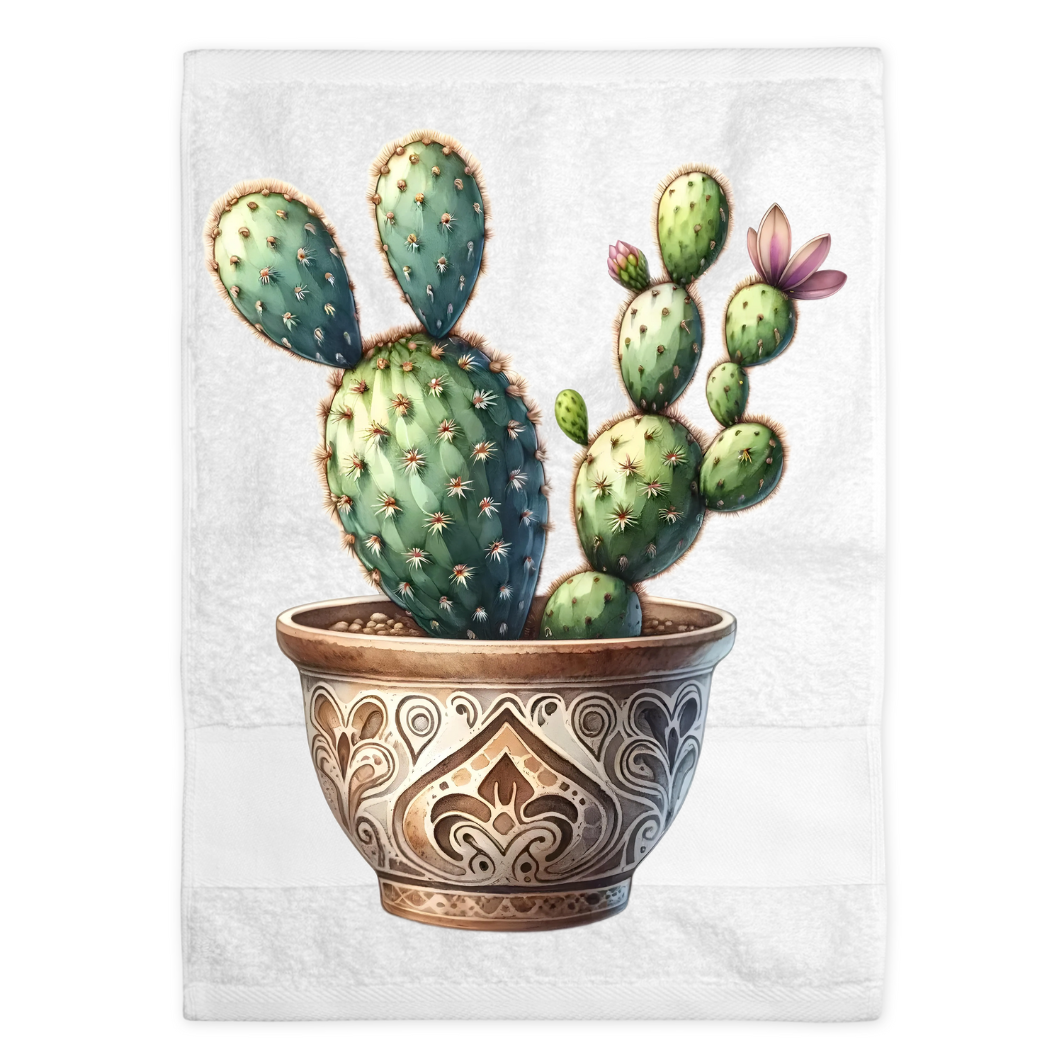 Handdoekje cactus 15