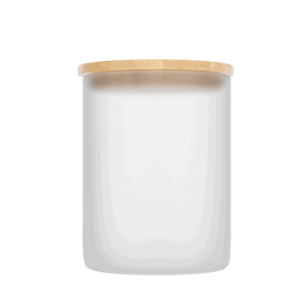 Kleine voorraadpot met eigen opdruk