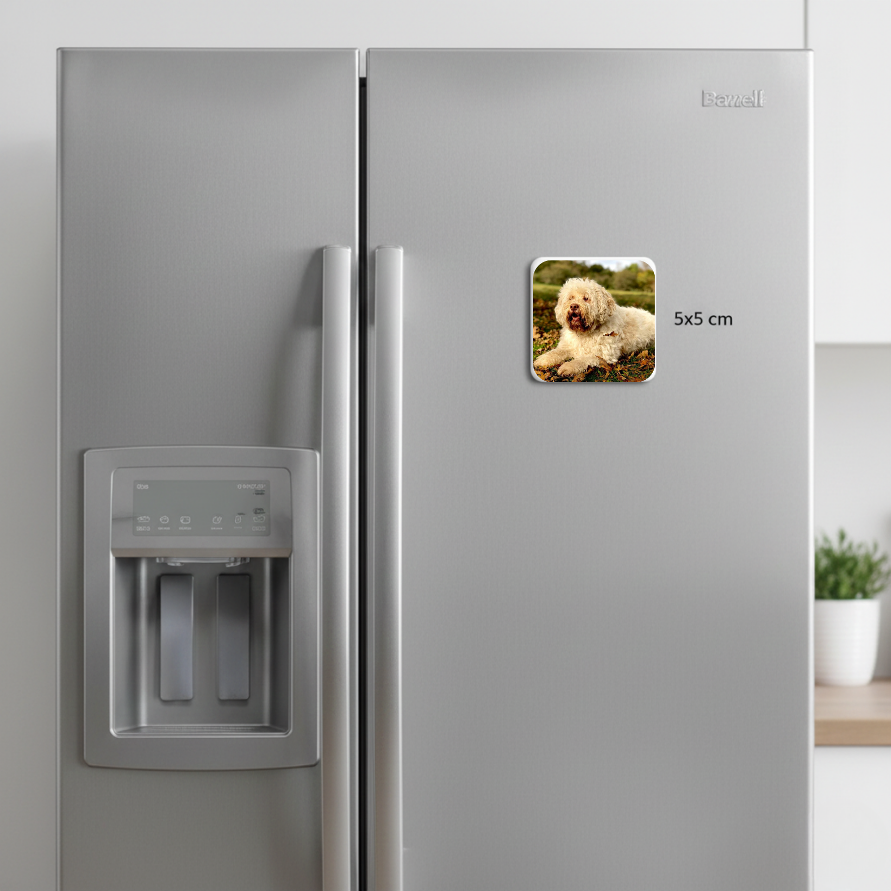 Magneetje met eigen foto of tekst