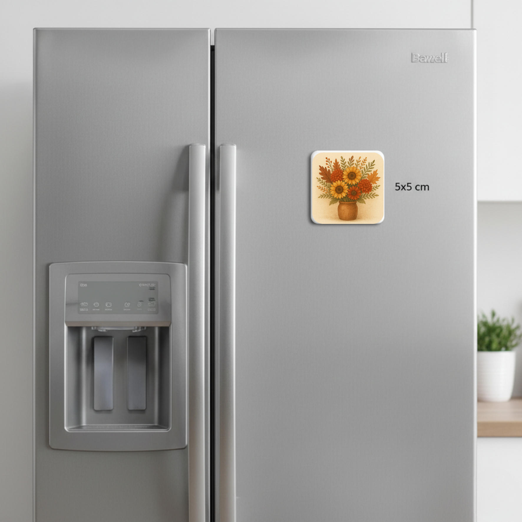 Magneetje met eigen foto of tekst