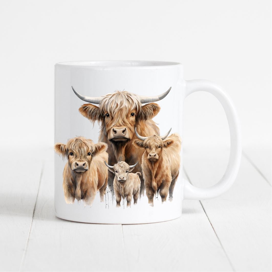 mok wit schotse hooglanders