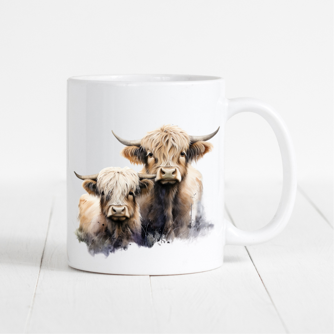 mok wit schotse hooglanders