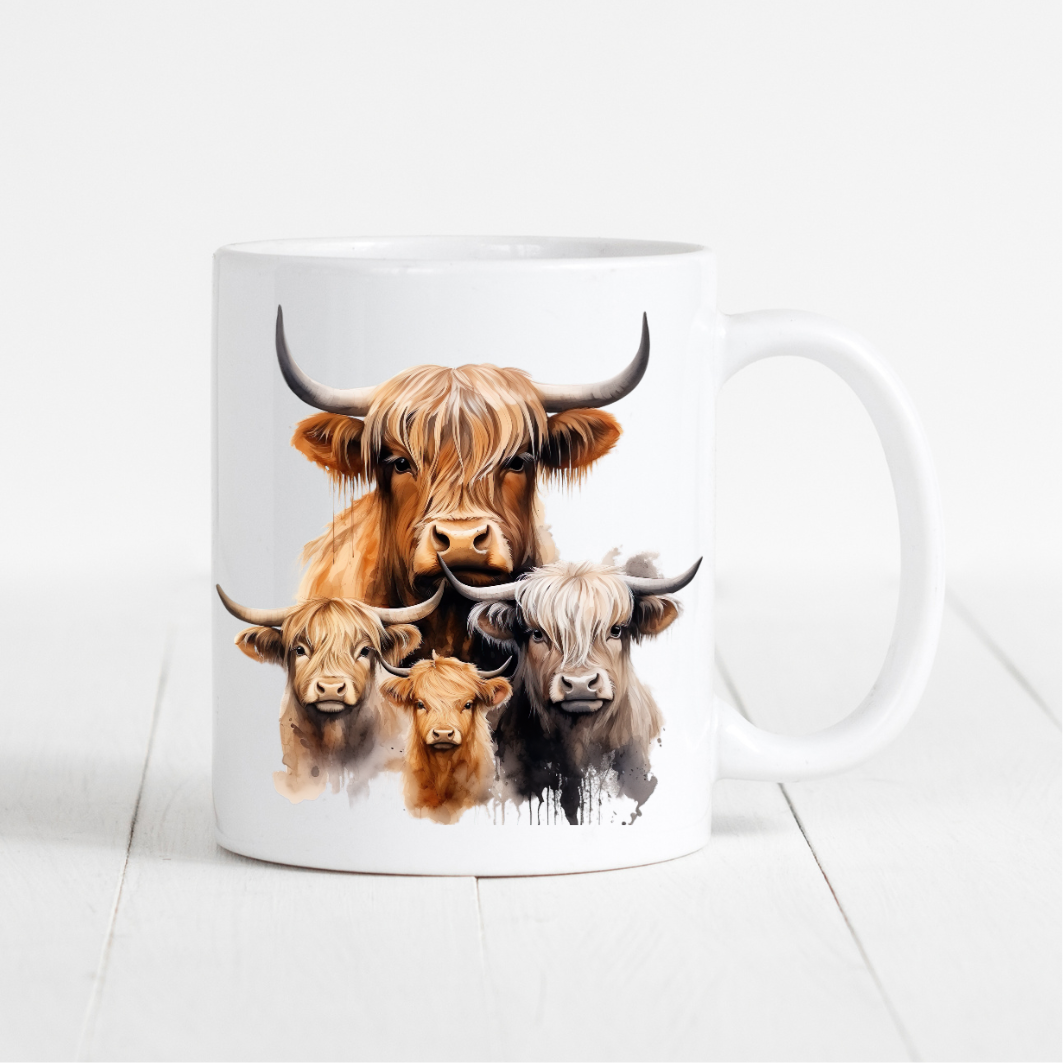 mok wit schotse hooglanders