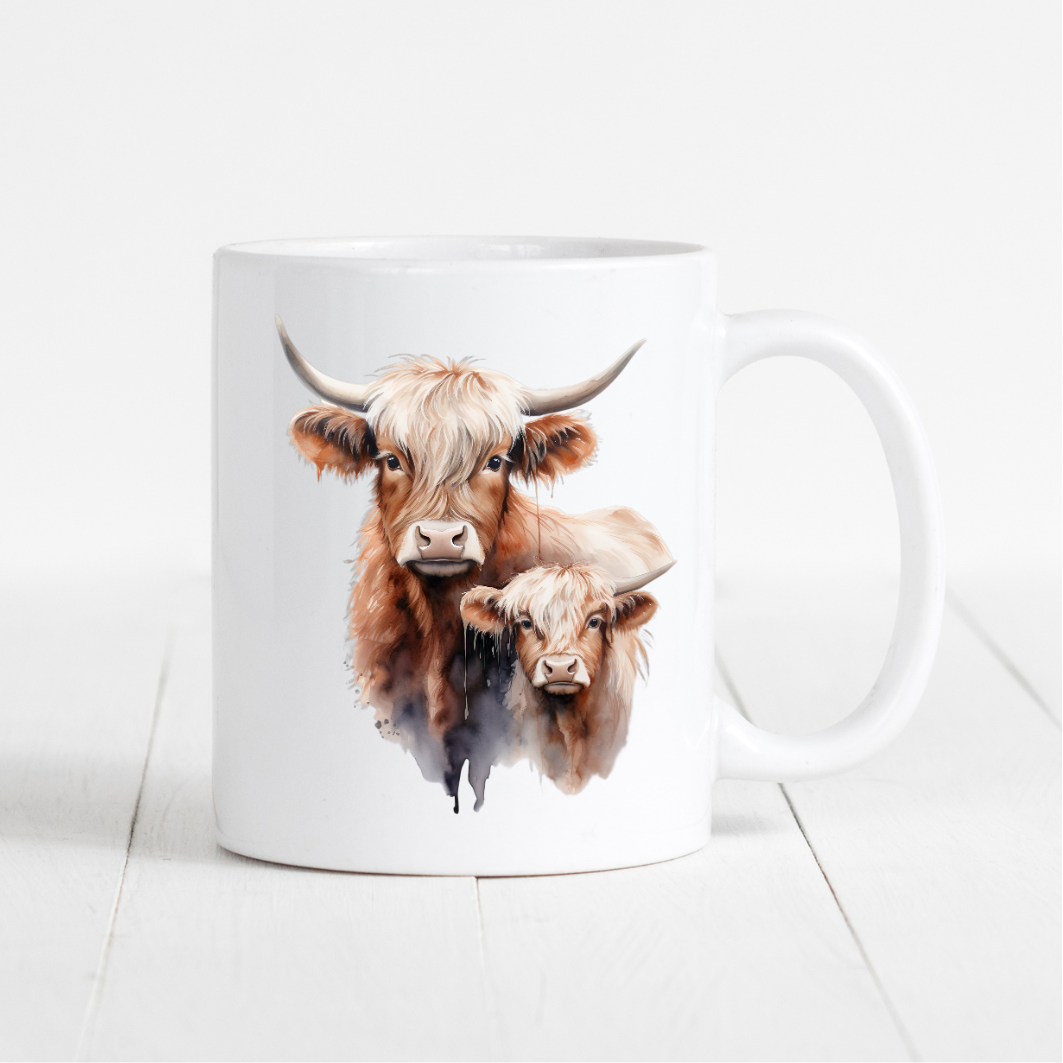 mok wit schotse hooglanders