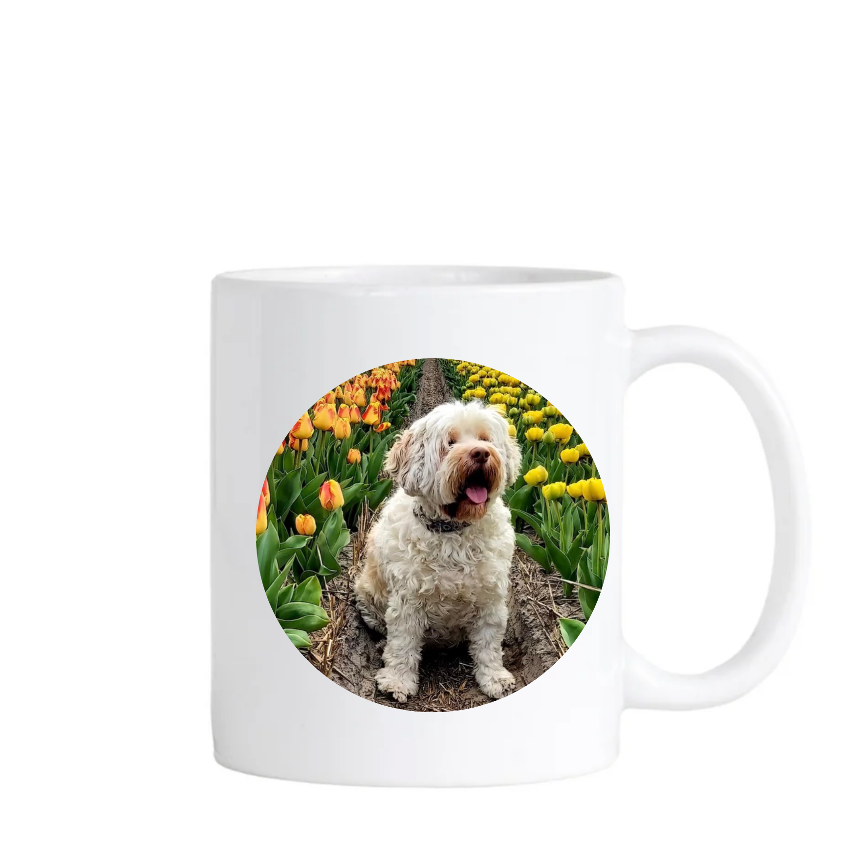 Mok met eigen opdruk