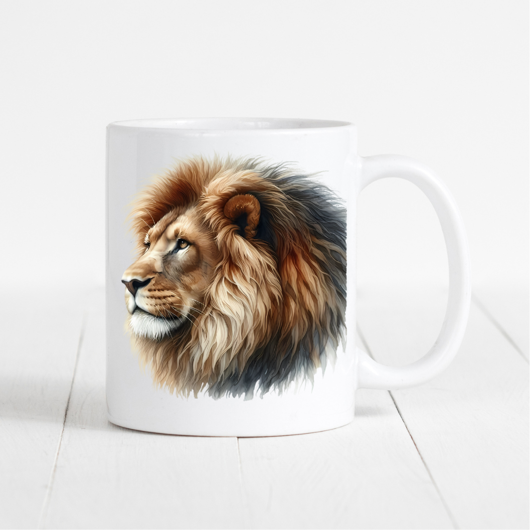 witte mok steen safari leeuw