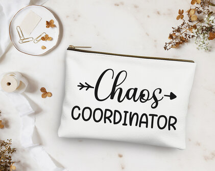 Etui tekst &quot;Chaos coordinator&quot;