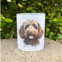 Waxinelichthouder honden Labradoodle 11