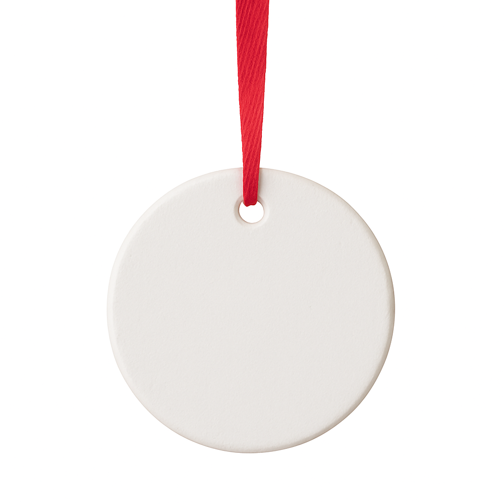 Kerstornament met eigen afbeelding