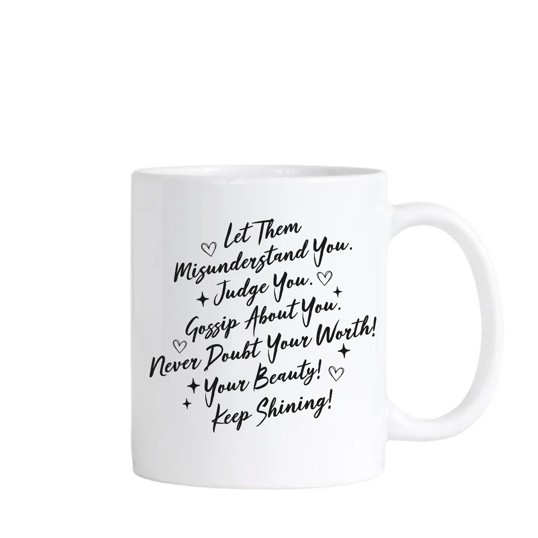 Mok met eigen opdruk