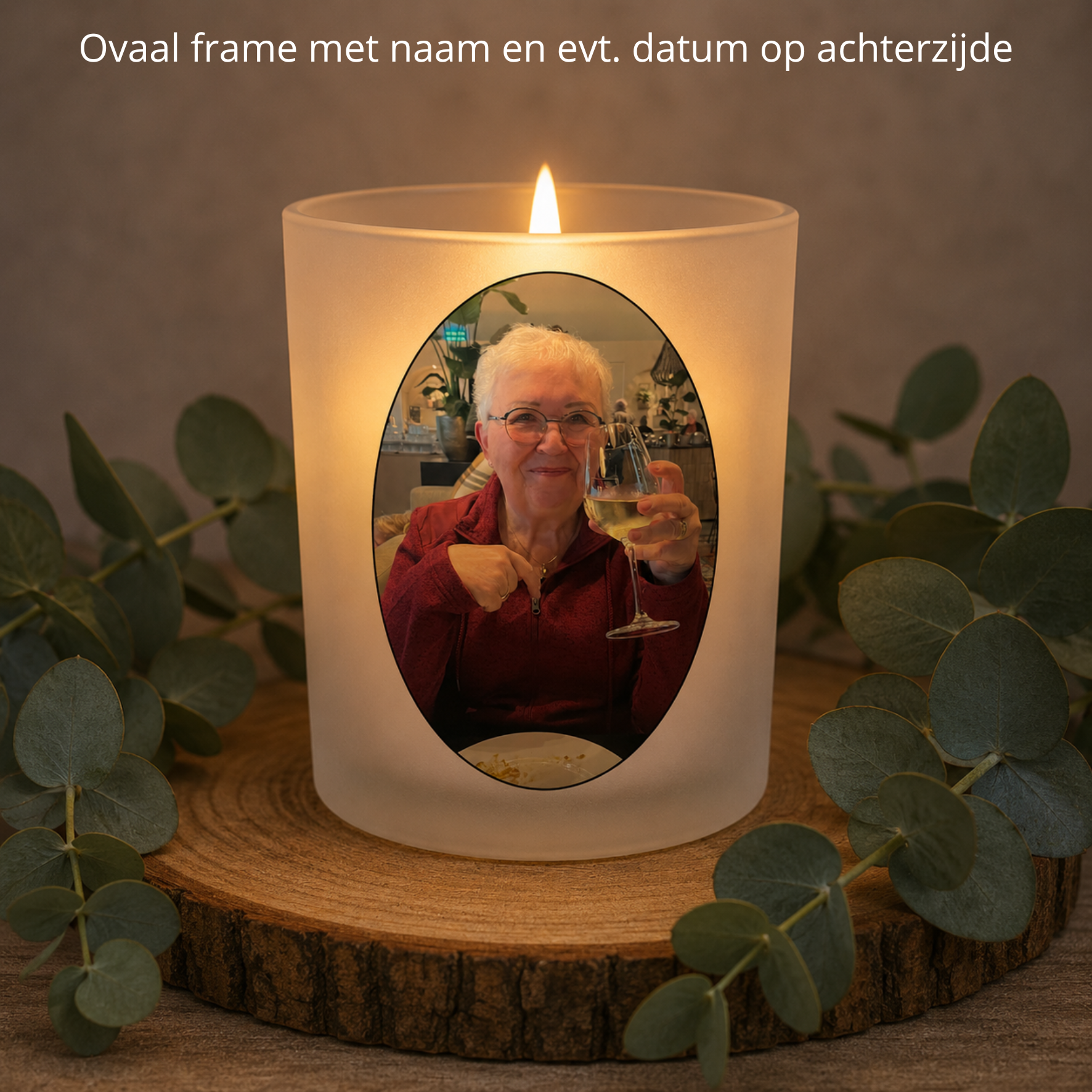 Waxinelichthouder dierbaren