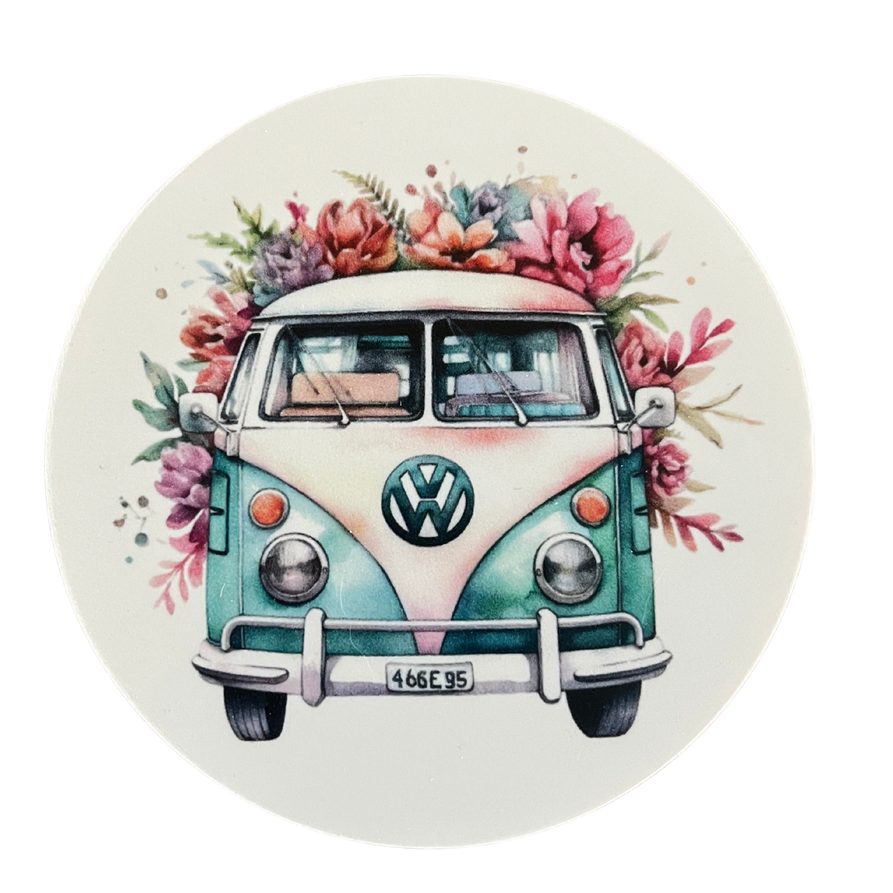 Onderzetters vintage busje 1